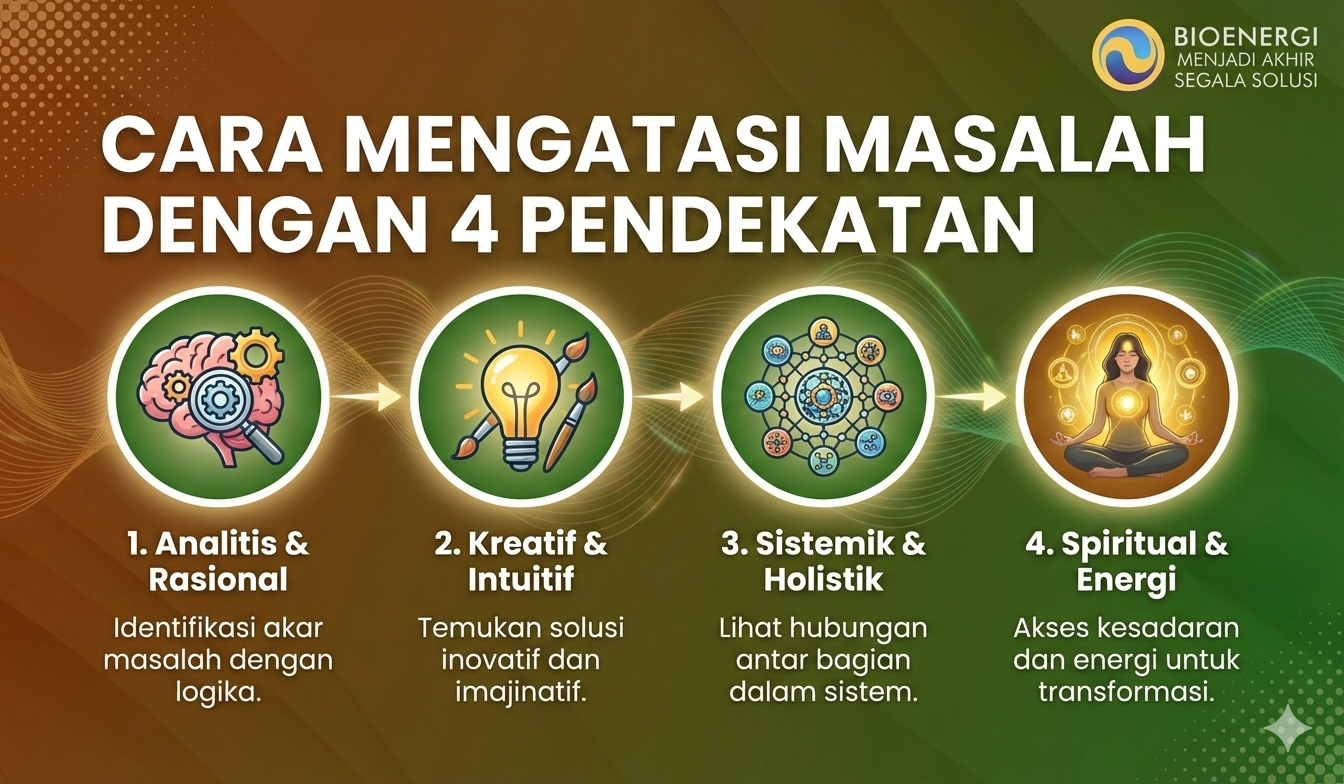 Cara Mengatasi Masalh Dengan 4 Pendekatan